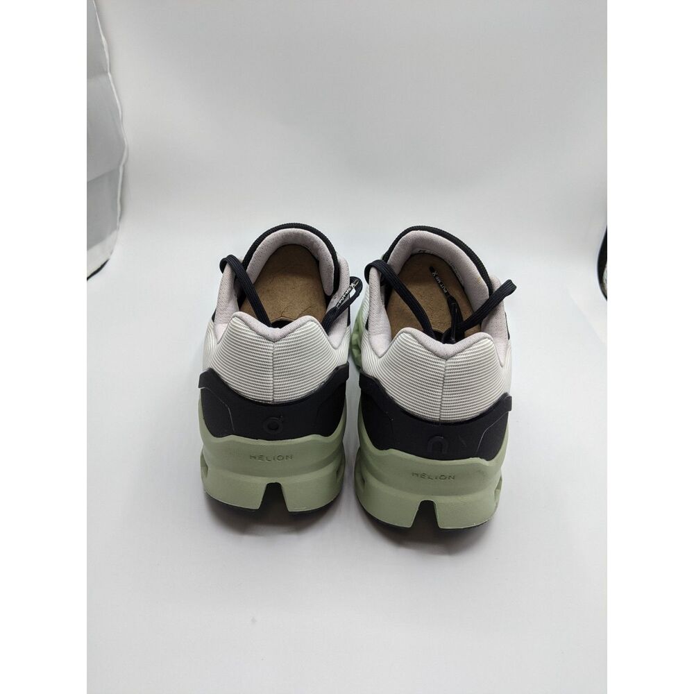 On Women's Cloudstratus Sneakers, White | Black, 8.5 Medium US - Picture 4 of 11
